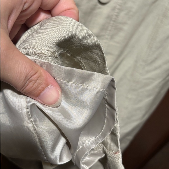 Calvin Klein Cream Midi Dress with Button Detail - Picture 6 of 7